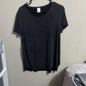 Black Pocketed T-shirt